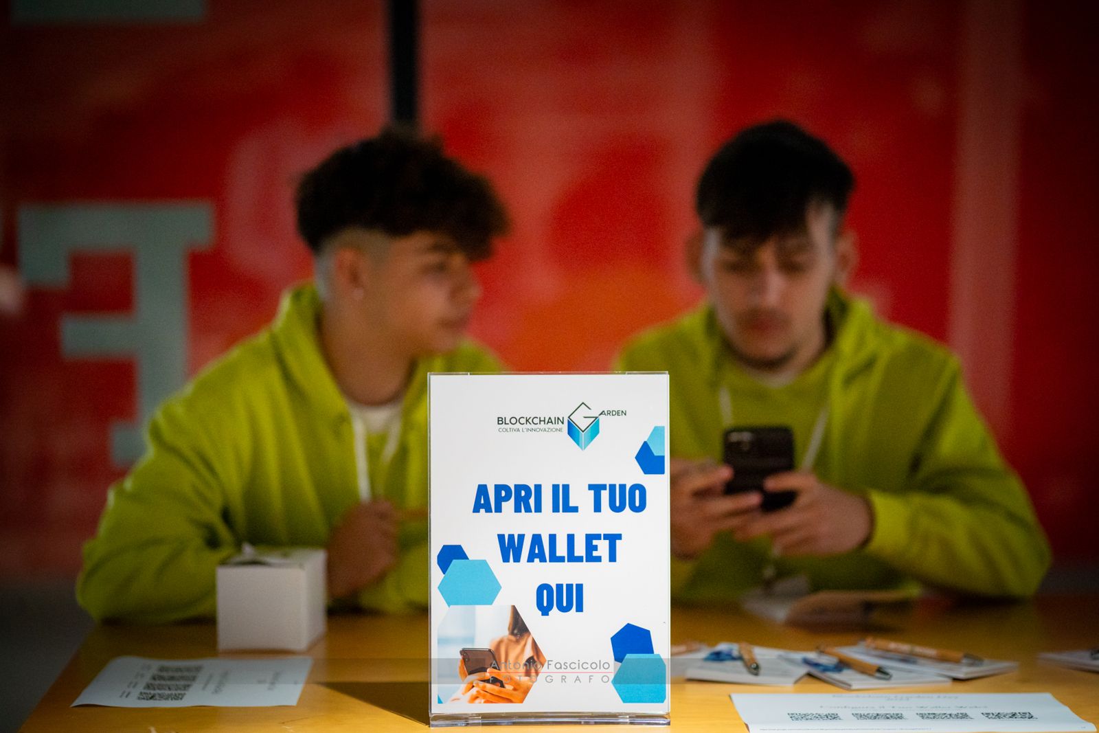 Blockchain Garden 2024: apertura assistita del wallet