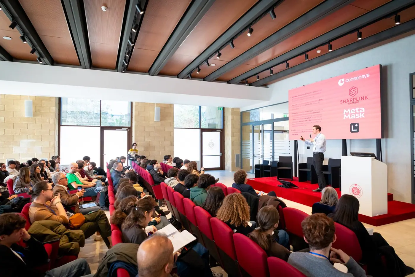 Talk sull'ecosistema Ethereum in Aula Rossi
