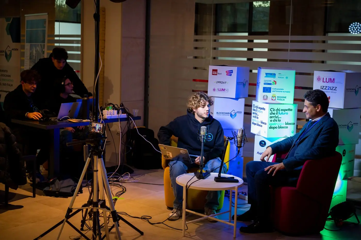 Interviste in diretta con Radio Libersare